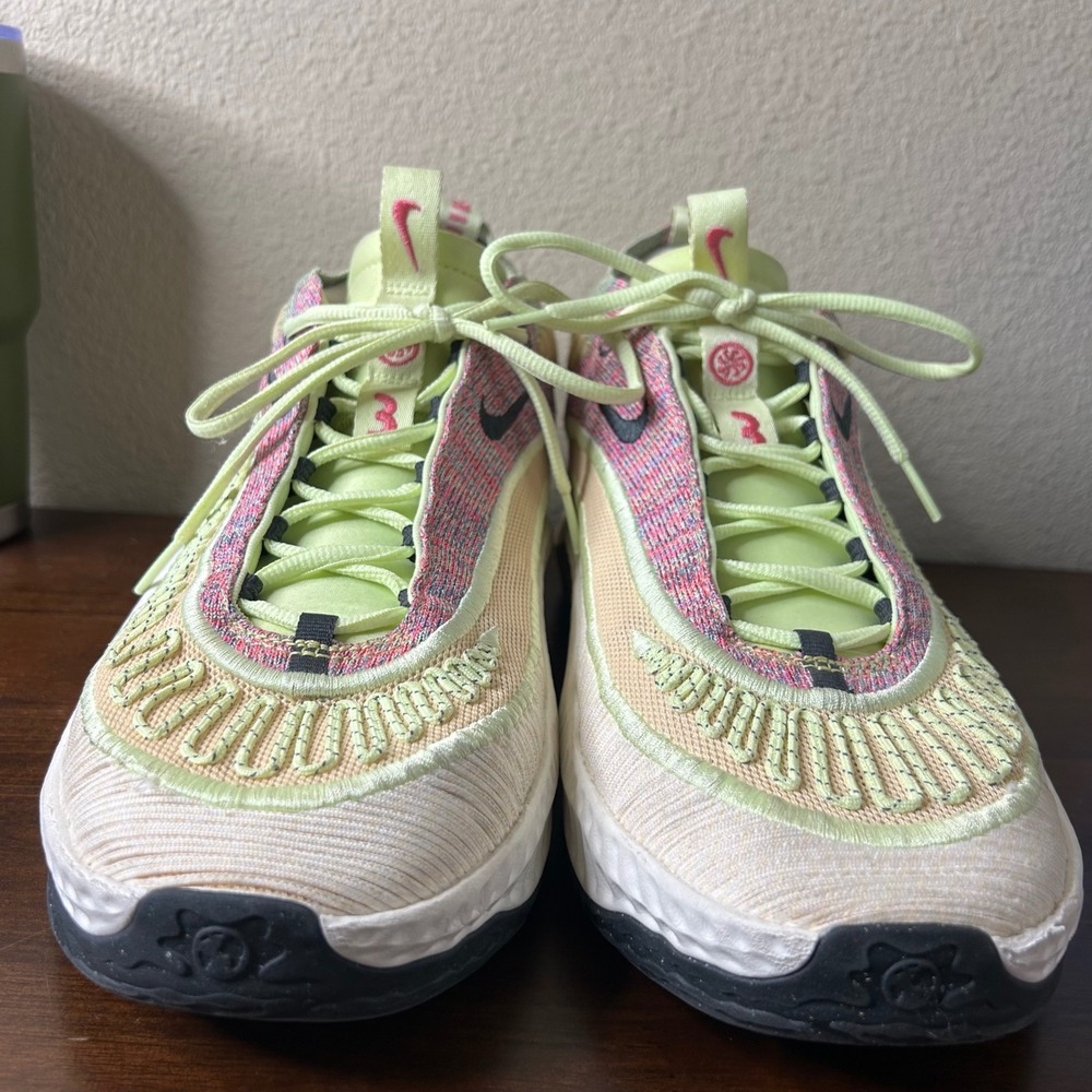 Nike Sneaker Mens 11.5 Air Max Flyknit Venture Multi-Color DV2757-700 - Picture 2 of 9